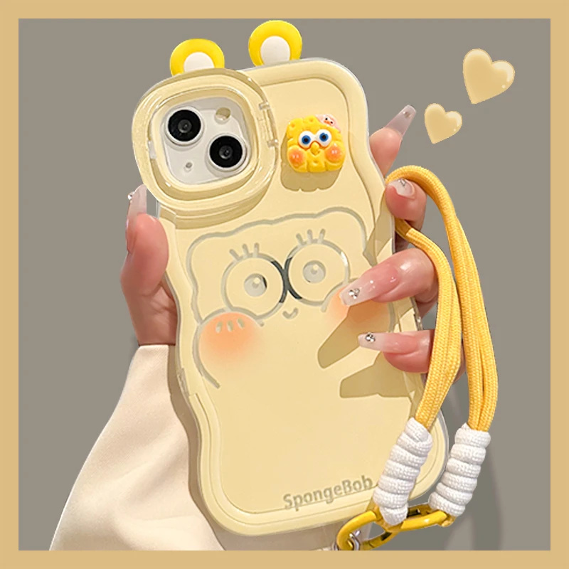 派大星海绵宝宝适用苹果17/16promax板凳双支架手机壳iPhone15/14软壳华为mate70新款oppo卡通小米17vivo软套