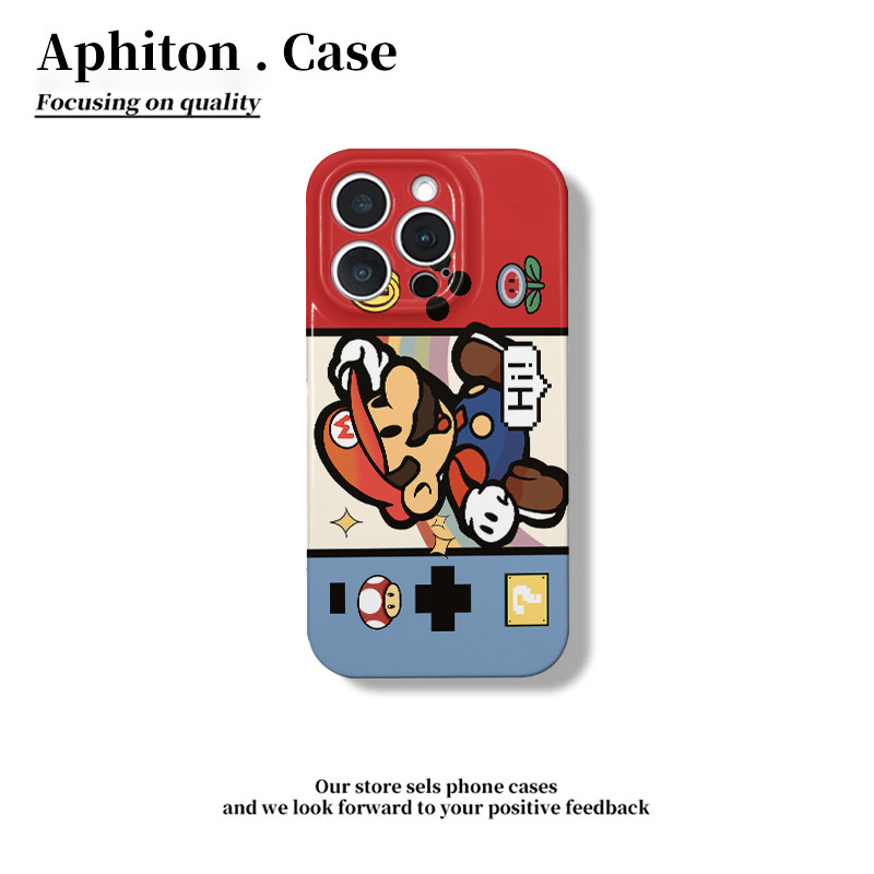 游戏机马里奥适用于17苹果/华为/vivo/小米/oppo手机壳iPhone17promax/16菲林ip15/14/13/12小米17Mate70防摔