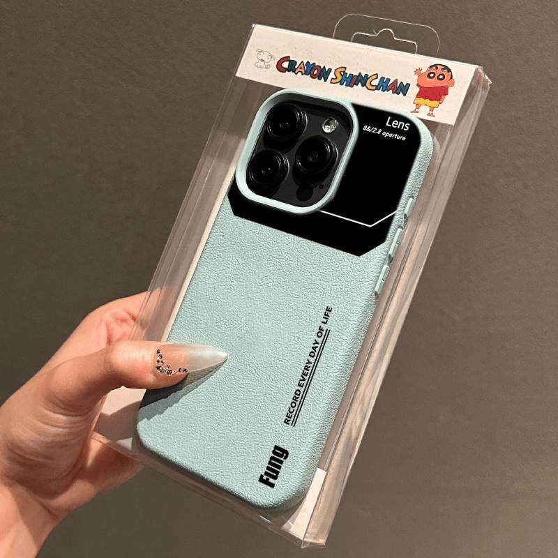 个性简约图标适用于苹果17/16promax手机壳iPhone15PRO荔枝纹13pro/12个性苹果14promax软11卡通16Plus保护套