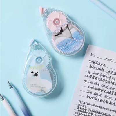 晨光新品深蓝星球大容量修正带40米学生用涂改带改错修正带不断带