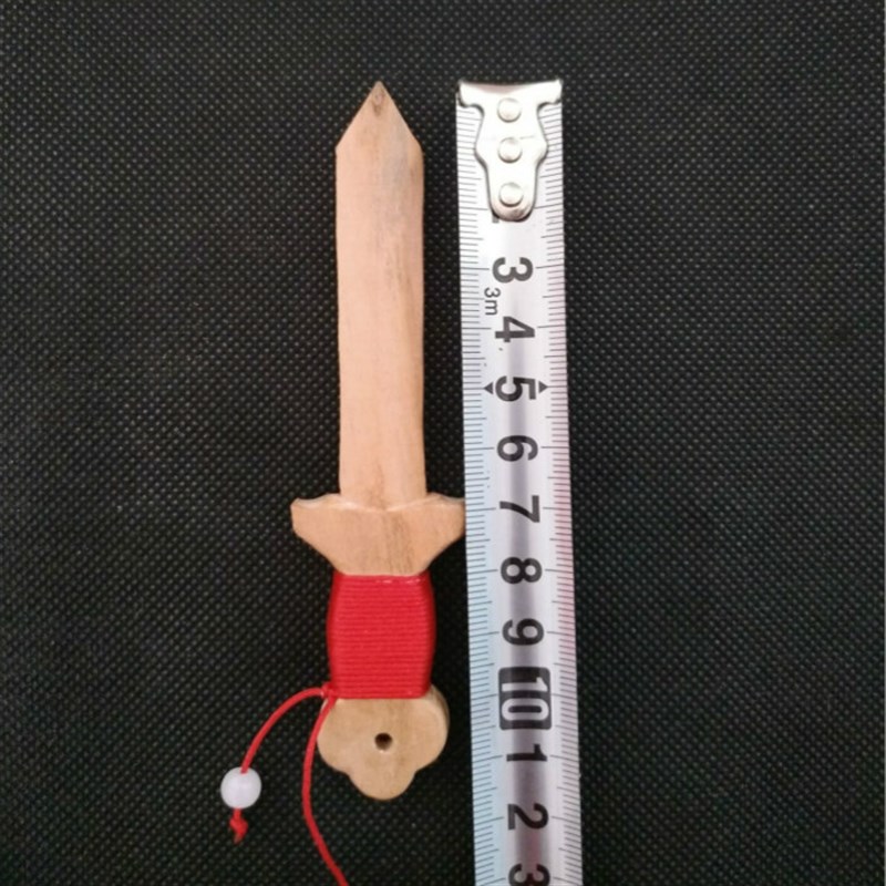 纯手工桃木剑无漆原木护随身女款男孩婴儿童小孩小号法器挂件肥城