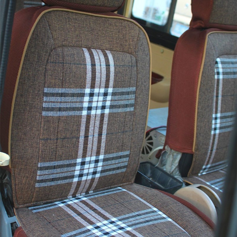 四季通用全封闭式电动三轮车座套坐垫四轮车老年代步车学生车座套