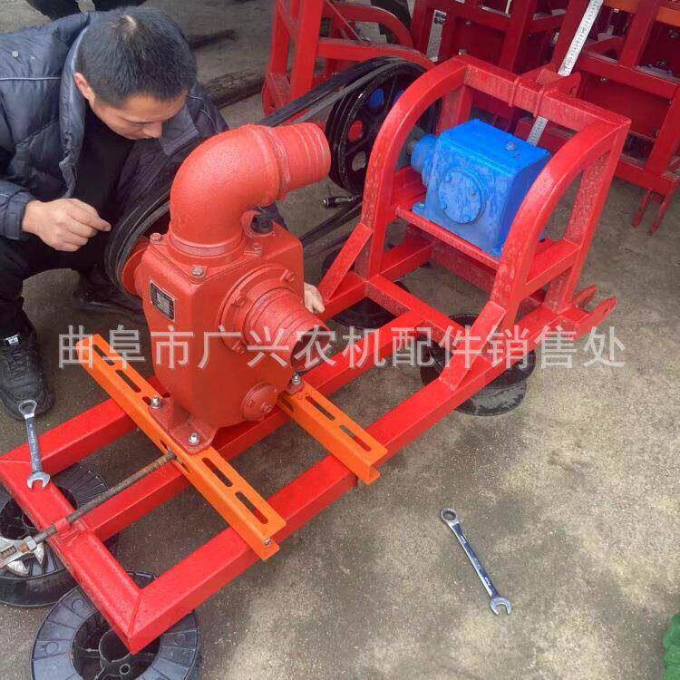 城市排水柴油4寸自吸泵农用滴灌抽水泵120方流量铸铁排水机器