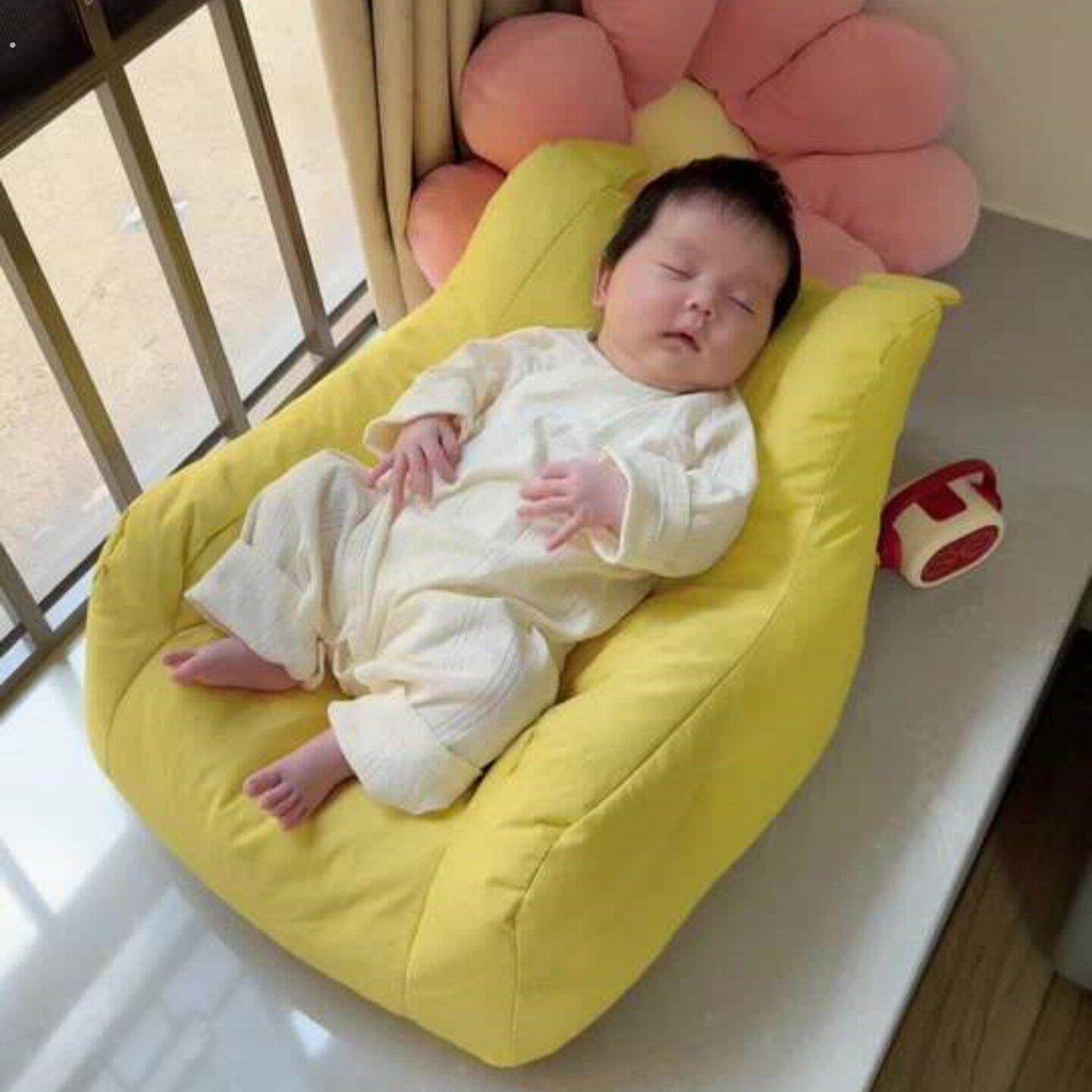 小月龄宝宝单人沙发椅可坐可躺婴儿多功能小沙发男孩女孩座椅沙发