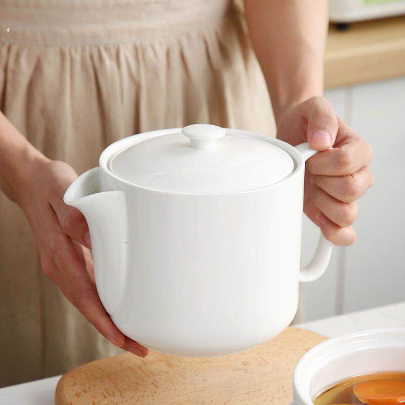 陶瓷汤油分离器滤油器神器大号炖盅家用隔油碗厨房漏沥过滤喝汤壶