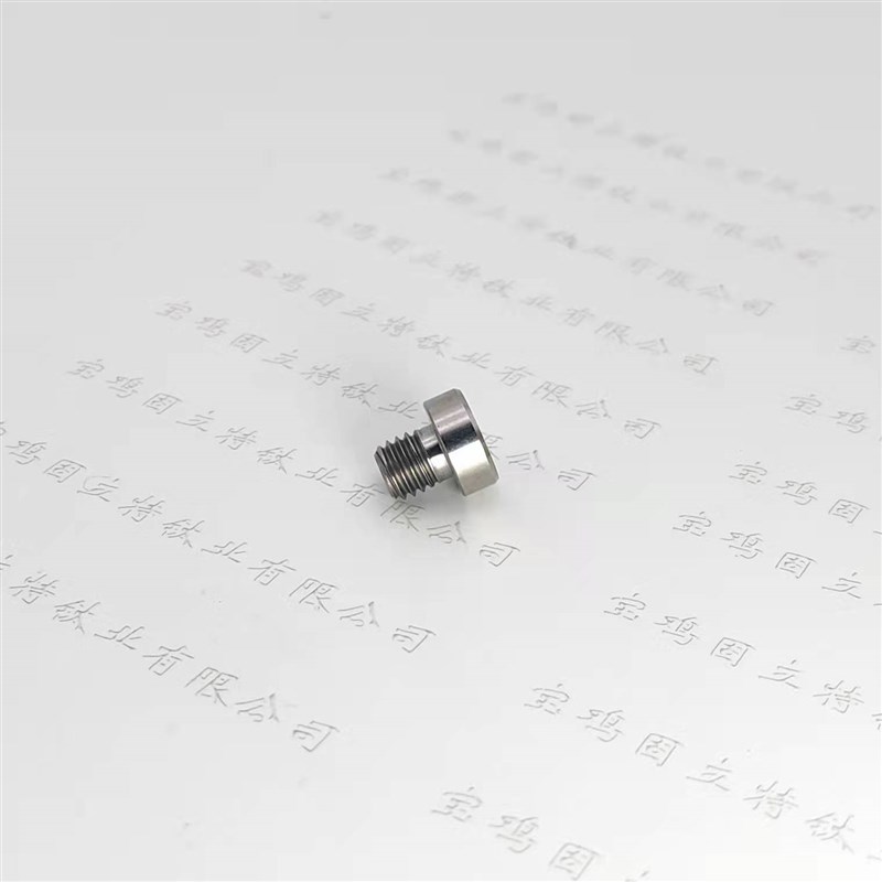 钛合金圆柱头矮头薄头s内六角螺丝M6M8国标7984