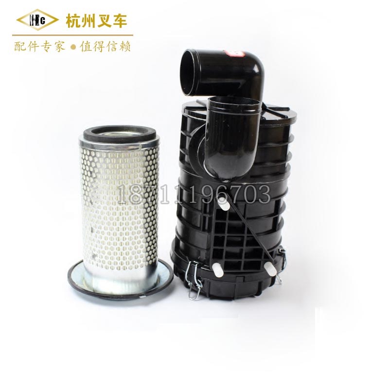 叉车配件 台励福龙工2 3 3.5吨叉车空K气滤芯器总成1122弯头