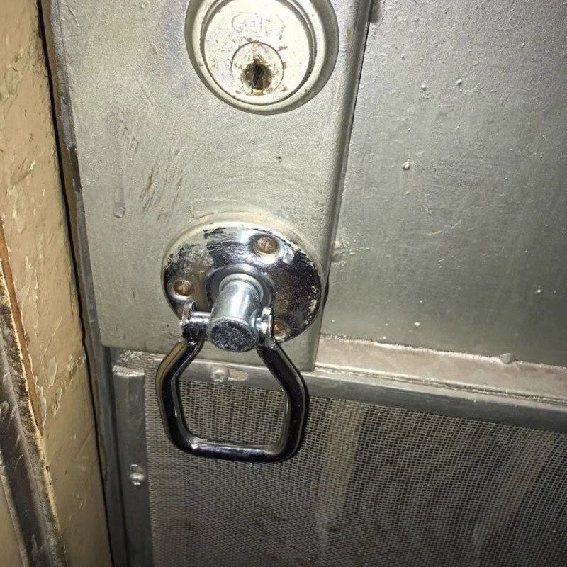 申士牌锁芯铜芯丰收牌锁插芯防盗9472可用双铜头老式铁门锁A2全铜