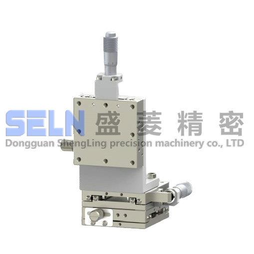 XYZ轴LBDV60-L-C2千分尺旋钮直线滚珠型手动微调位移平台XYZSG60