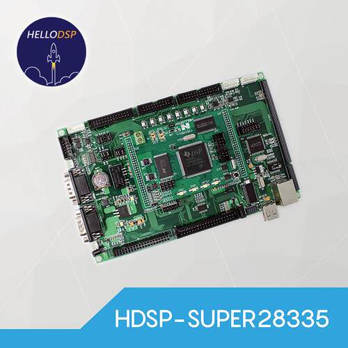 Dsp开发板高精度Ad采样5V输出Super28335开发板Tms320F28335