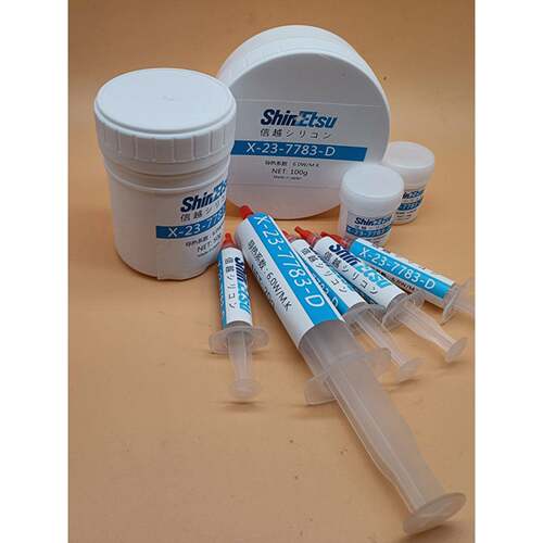 日本信越X-23-7783D导热硅脂cpu导热膏显卡专用散热硅胶含银硅脂
