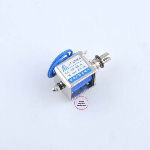 矶法贯穿式 推拉式 框架式电磁铁JF-0826B DC12V24V覆位式吸力20N