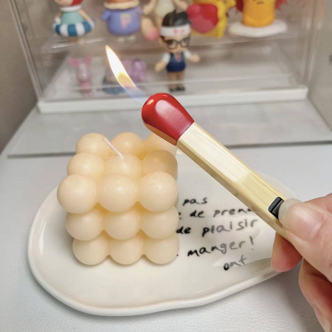 网红大号火柴棒打火机充