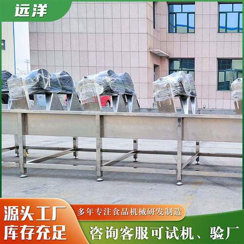 小柿子清洗风干流水全套净菜加工清洗流水线果蔬清洗成套设备