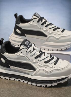 浦田品牌男鞋2025新款夏季潮牌高级感阿甘运动鞋男士休闲老爹潮鞋