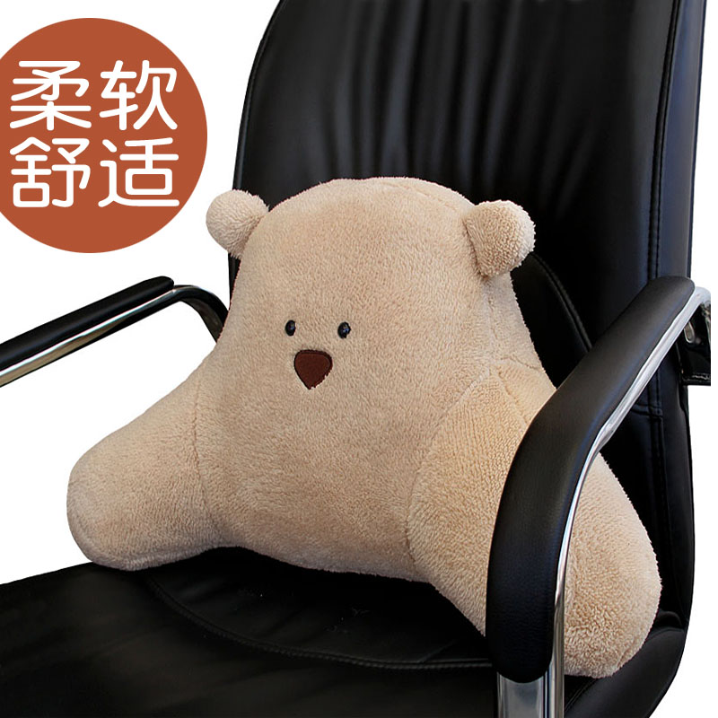 护腰靠垫办公室久坐上班腰靠椅子腰椎腰垫车内可爱靠背垫靠枕腰枕
