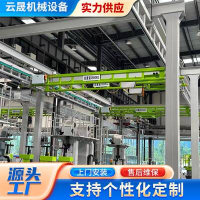 kbk柔性吊轨道kbk起重机0.5-吨钢性吊小型悬挂式房吊机kbk起重机