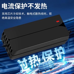 24V2A锂电池充电器18V3A21V5A25.2V10A29J.2V20A29.4V30手电钻叉