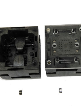 WSON8测试座 DFN8烧录座 0.5间距 23mm 下压探针老化座厂家现货
