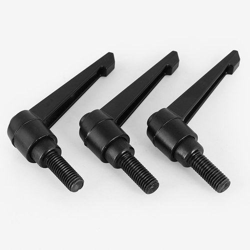 M5M10M12M16 紧定手柄螺丝7字把手L型内外螺纹可调紧定手柄锁紧母
