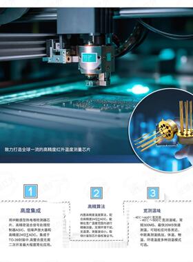 谷德科技GD60914高精度0.1℃数字红外测温传感器PTP替代MLX90614