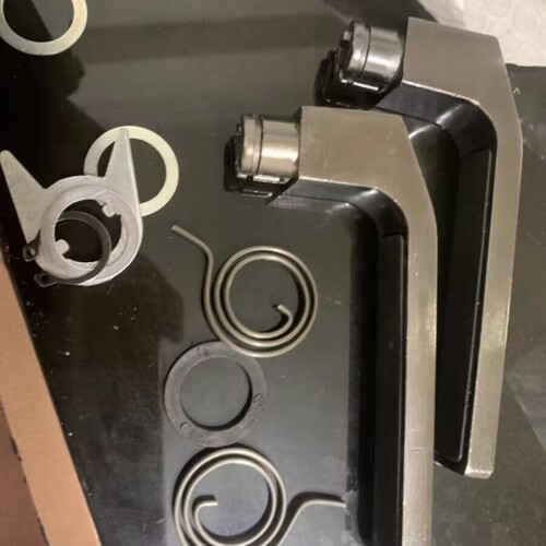 防盗门把手配件大门锁拉手通用型锁具家用室内卧室执手柄 教安装