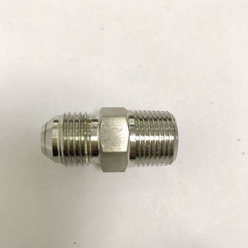 不锈钢外丝连接头 m16x1.5-ZG3/8 外螺纹m16x1.5球面 外螺纹3/8平