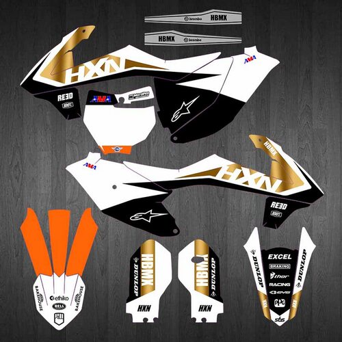 越野摩托贴纸适用于KTM18-20SX85贴膜车贴贴花贴画RK