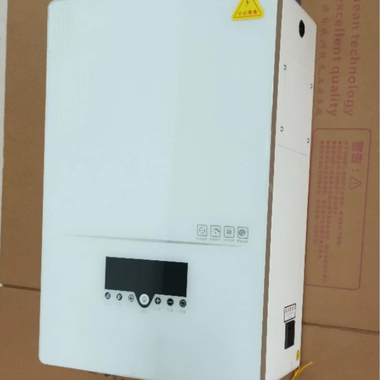 20KW三相电采暖锅炉内置泵封闭电壁挂炉供地暖暖气片200平