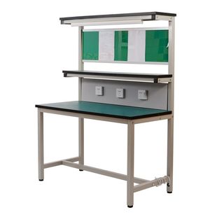 防静电工作台带灯车间工作台检验桌装配工作台流水线工作台维修桌