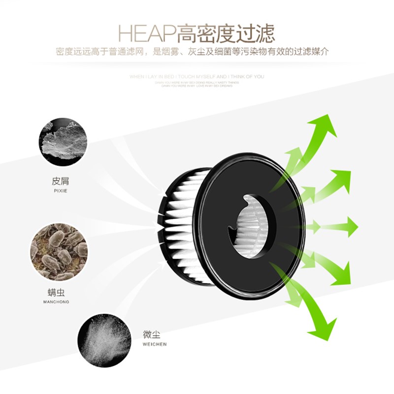 Seebest视贝除螨仪吸尘器P8 N8原装过滤芯滤网 3个装6个装