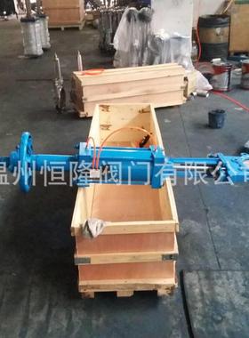 手控气动刀闸阀PZ6S73阀门明杆煤炭行业单向密封结构污水