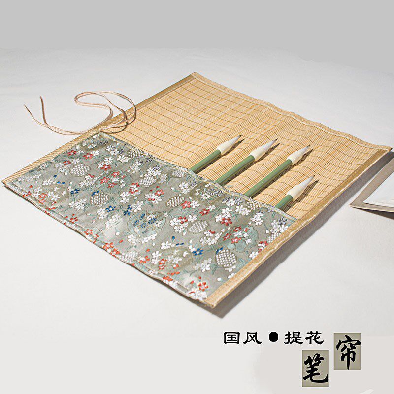 毛笔笔帘古风大容量国画工具收纳文房卷笔袋便携易携带袋子,文具电教/文化用品/商务用品,笔帘,淘宝优惠券,粉丝福利购,淘宝优惠卷