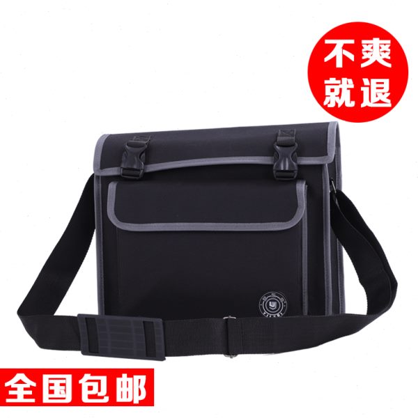 电工工具包 帆布 加厚 多功能 维修 小号 单肩 耐磨 木工五金安装