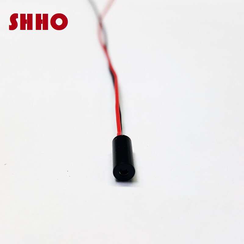 4mm小尺寸650nm红色光点状激光器模组内置APC发射管镭射灯头1-5mw