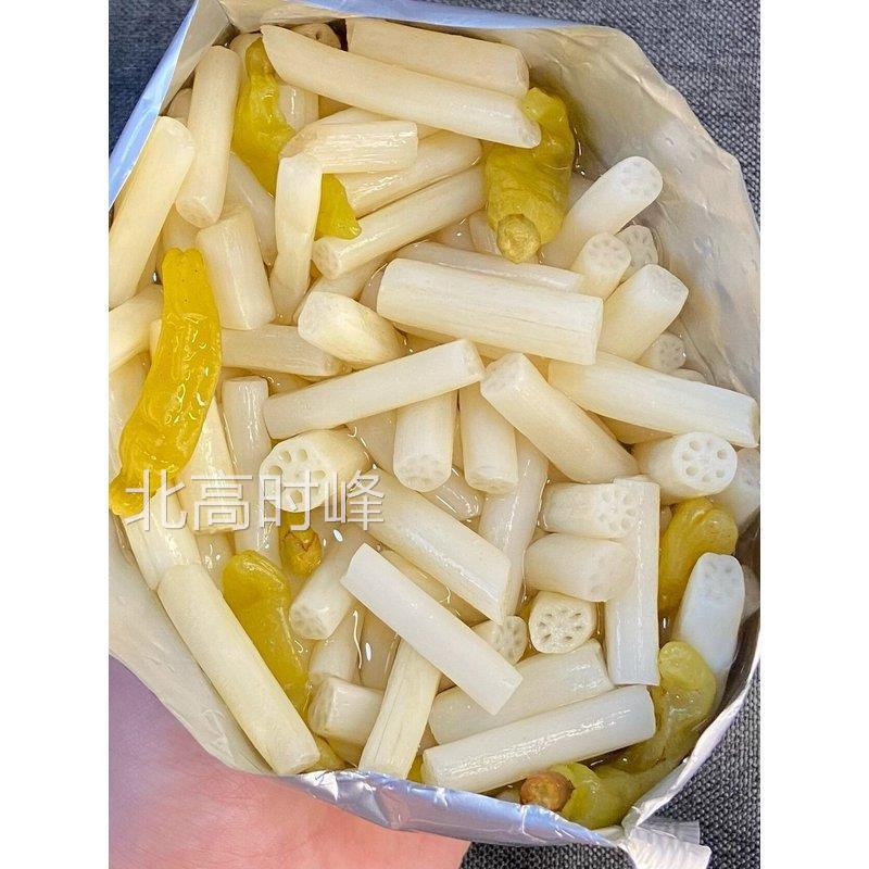藕带泡椒洪湖泡椒藕带湖北特产即食泡椒藕尖酸辣藕带泡藕带泡藕节