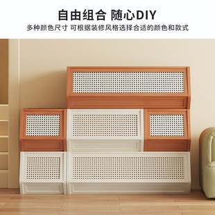 阳台小地柜子f杂物飘窗柜防晒靠墙一体榻榻米空间利用收纳柜置物