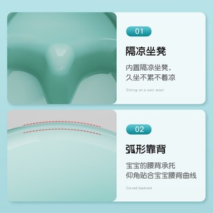 儿童洗澡桶大号宝宝泡澡桶婴儿加厚可坐J浴桶浴盆家用小孩游泳澡