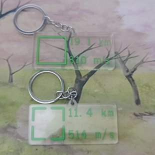 【战争雷霆周边】雷达锁定 TWS锁定框亚克力挂件