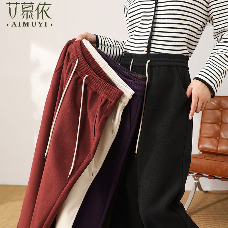 阔腿裤女秋冬2025新款