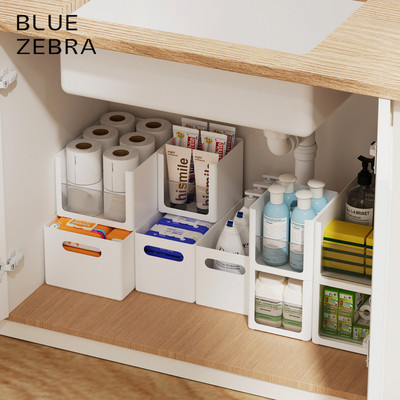 收纳盒厨房直角抽屉式整理盒子