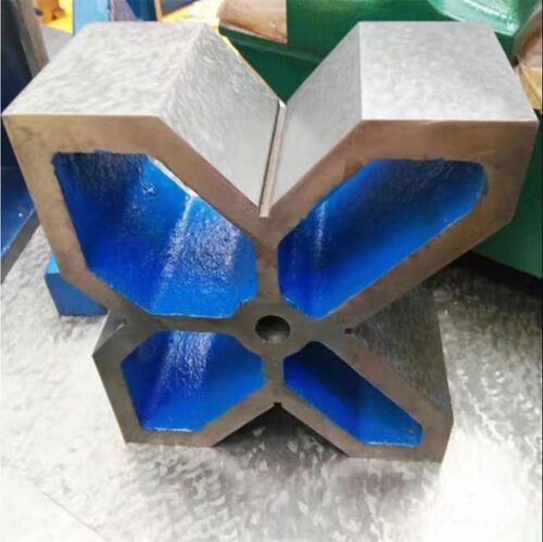 铸铁架划铁理石形块测量底座工字夹具单口三口