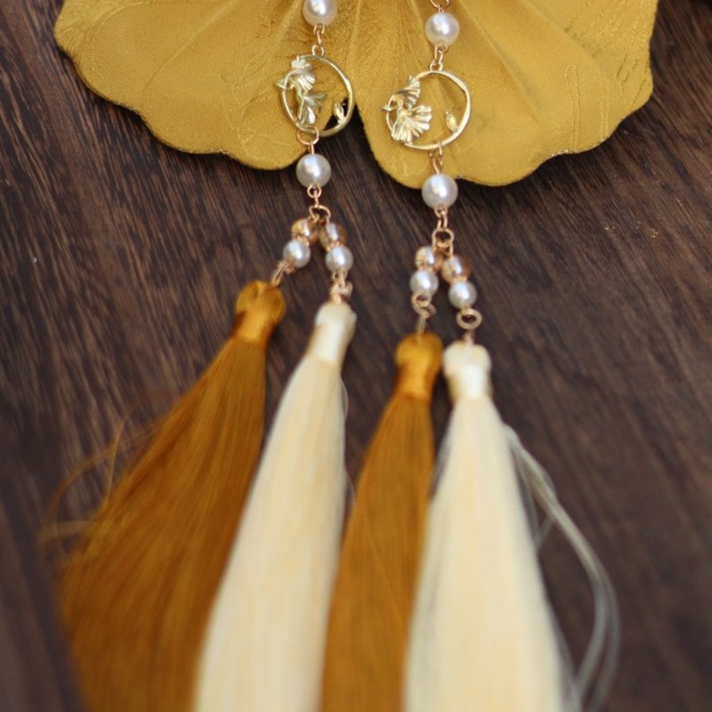 杏想事成古风异形香囊杏叶荷包桂花香包汉服随身配饰中国风礼物