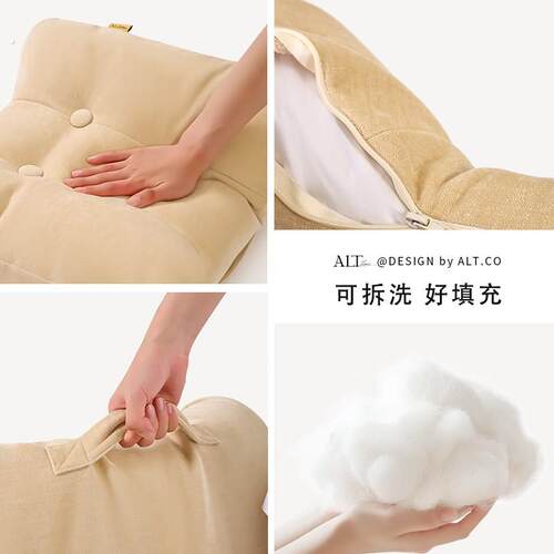 靠垫靠枕办公室久坐神器腰靠垫孕妇护腰靠背座椅凳子沙发抱枕腰托