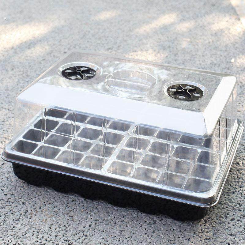 家庭园艺育苗箱大号高盖24孔48孔穴盘多肉扦插植物播种育苗闷养盒,鲜花速递/花卉仿真/绿植园艺,育苗盘/营养钵,淘宝优惠券,粉丝福利购,淘宝优惠卷