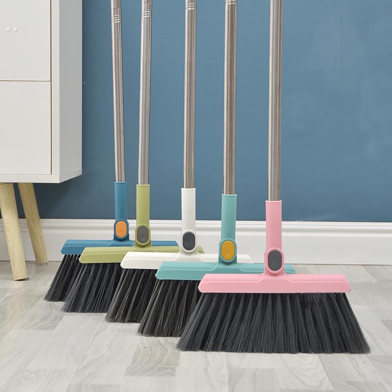 单个扫把簸箕家用软毛笤帚加大加厚扫帚套装不沾头发魔术扫地神器