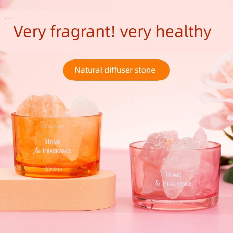 扩香石晶石香薰卧室内持久家用房间摆件礼物小众高级精油无火香氛