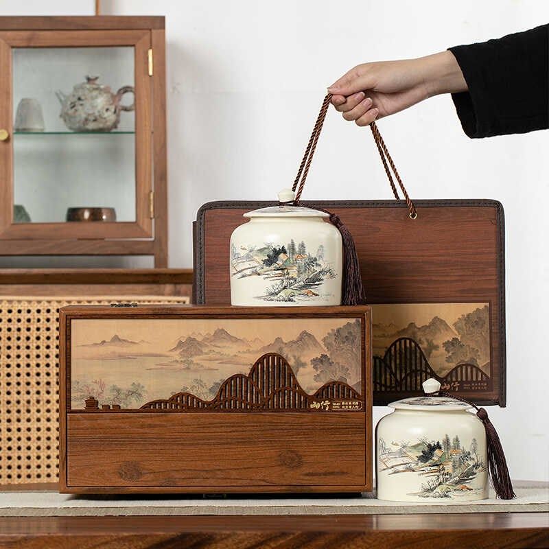 复古茶叶罐礼盒大红袍金骏眉红茶普洱绿茶龙井白茶通用空盒定制,包装,茶叶包装,淘宝优惠券,粉丝福利购,淘宝优惠卷