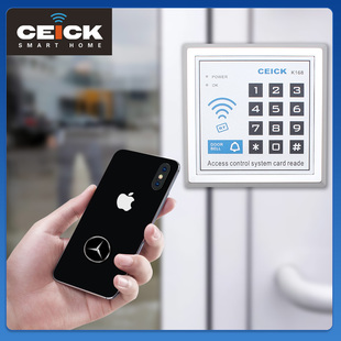 CEICK门禁套装控制器刷卡密码延时开??关面板ID感应卡IC门禁All