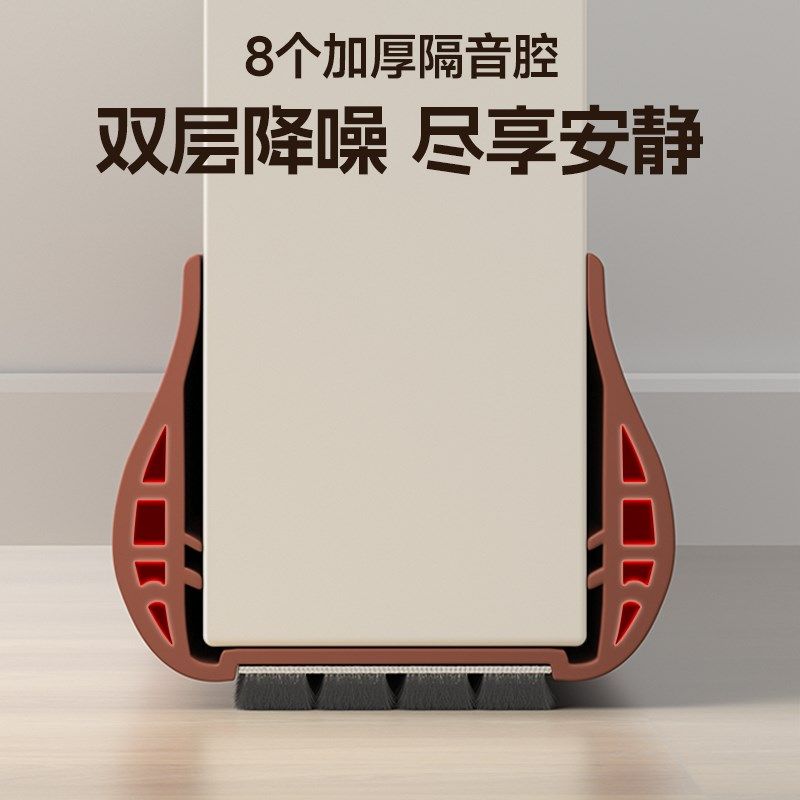 门缝门底密封条大门n门框门边防风门塞挡门窗门底边挡风条隔音神